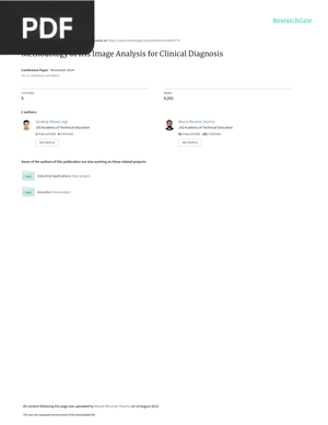Methodology of Iris Image Analysis for Clinical Diagnosis