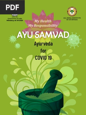 My Health My Responsibility Ayu Samvad Ayurveda for Covid 19