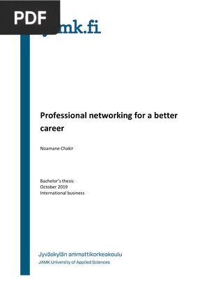 Professional networking for a better career