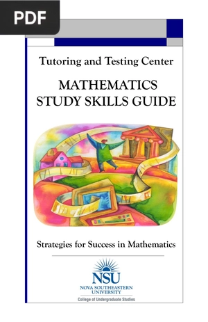 Strategies for Success in Mathematics