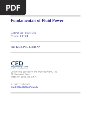 Fundamentals of Fluid Power