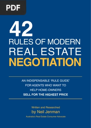 42 Rules of modern real estate negotiation