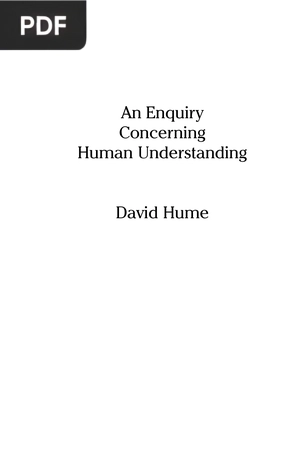 An Enquiry Concerning Human Understanding
