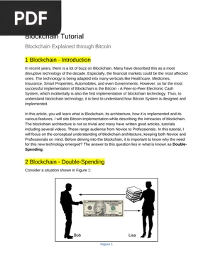 Blockchain Tutorial