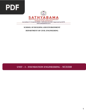 Foundation engineering
