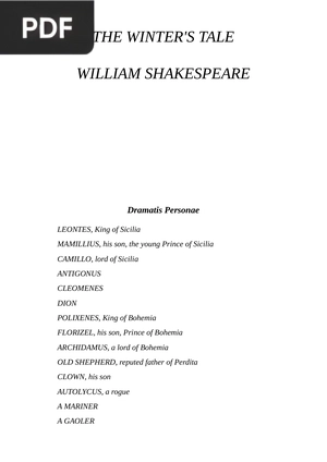 The Winter's Tale