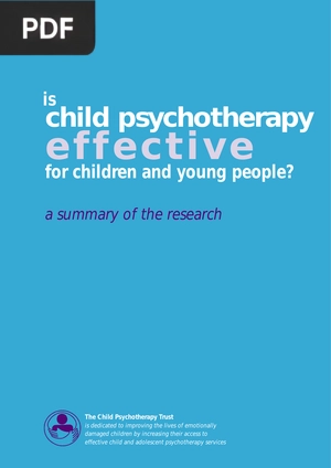 is child psychotherapy effective for children and young people?