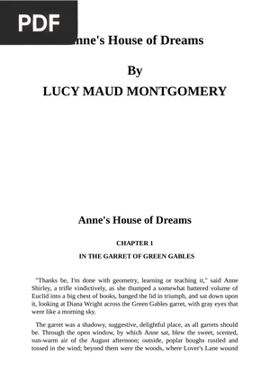Anne's House of Dreams