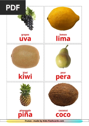 Fruit Cards