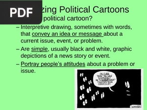 Analyzing Political Cartoons