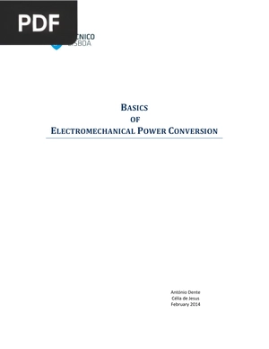 Basics  Of Electromechanical Power Conversion