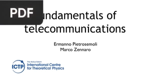 Fundamentals of Telecommunications (Presentation)