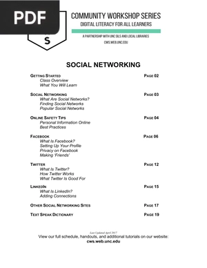 Social networking