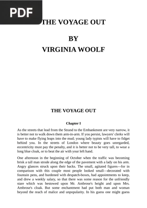 The Voyage Out
