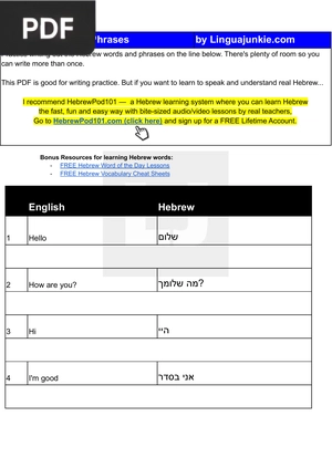 50 Conversational Phrases