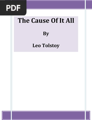 The Cause Of It All