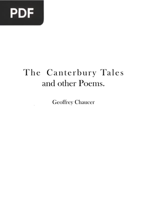 The Canterbury Tales