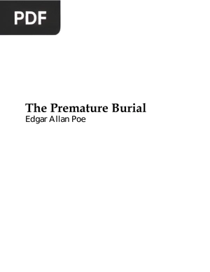 The Premature Burial