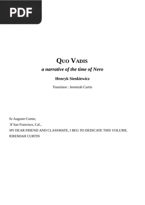 Quo Vadis