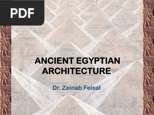 Ancient egyptian architecture (Presentation)