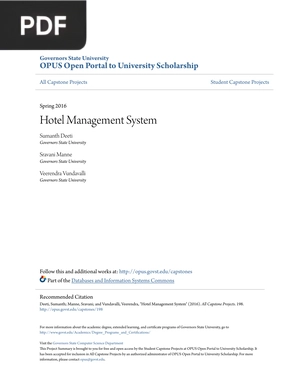 Hotel Management System