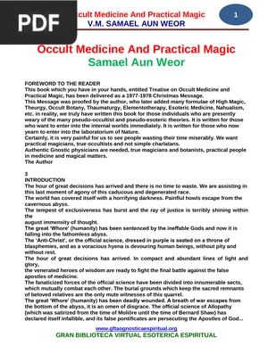 Occult Medicine And Practical Magic