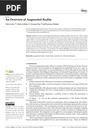 An Overview of Augmented Reality