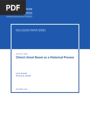 China's Great Boom as a Historical Process