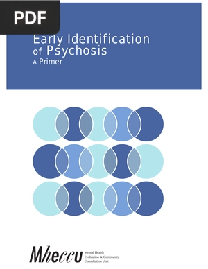 Early Identification of Psychosis A Primer