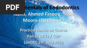 Fundamentals of Endodontics (Presentation)