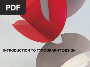 Introduction to typography design