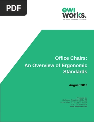 Office Chairs: An Overview of Ergonomic Standards