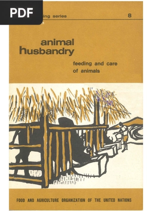 Animal husbandry, feeding and are of animals