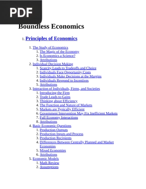 Boundless Economics