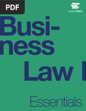 Business Law I Essentials