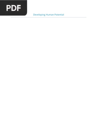 Developing Human Potential