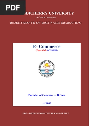 E- Commerce