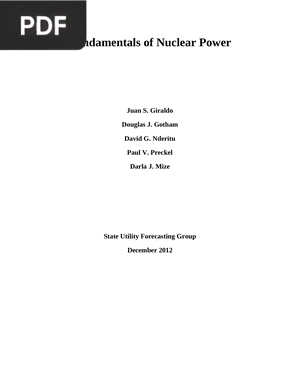 Fundamentals of Nuclear Power