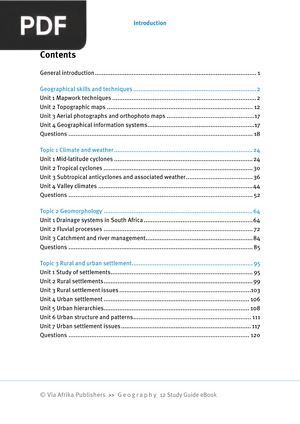 Geograph - Study Guide Ebook