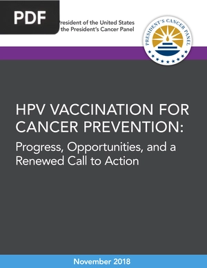 HPV vaccination for cancer prevention: progress, opportunities, and a renewed call to action