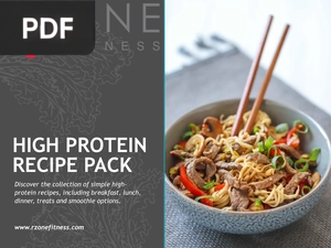High Protein Recipe Pack