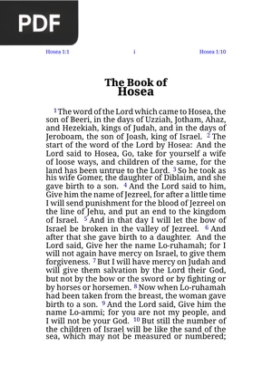 Hosea