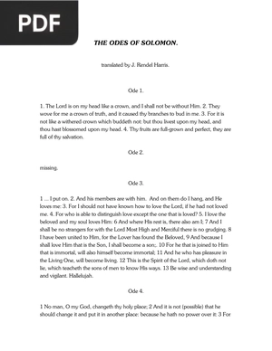 Odes of Solomon