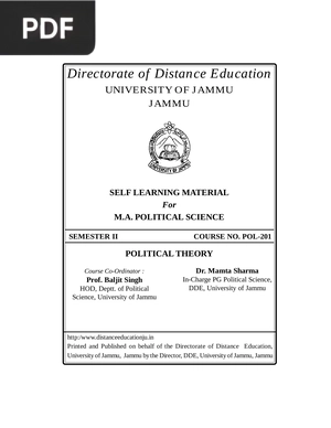 Political Theory