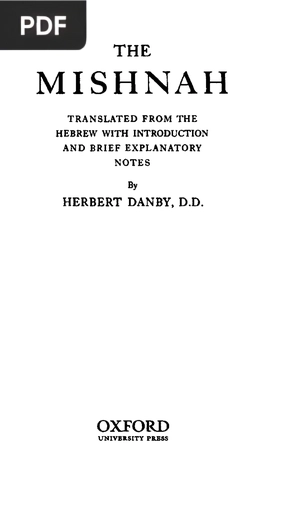 The Mishnah