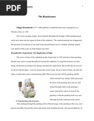 The Renaissance