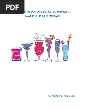 The 101 most popular cocktails made in bars today