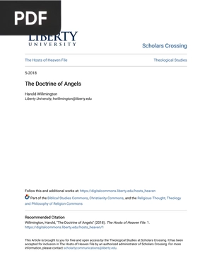 The Doctrine of Angels