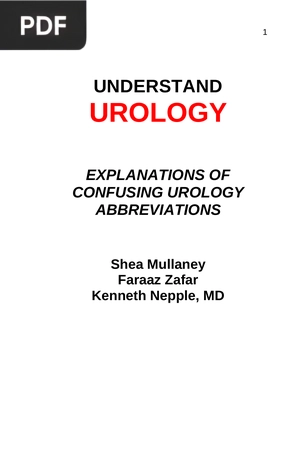 Understand Urology. Explanations of  confusing urology  abbreviations