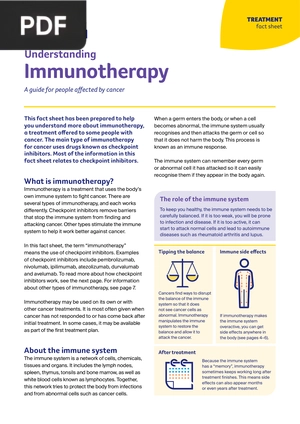 Understanding Immunotherapy